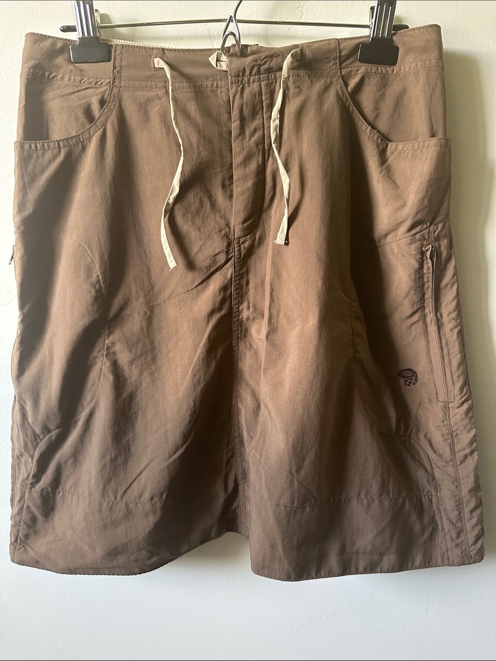 MOUNTAIN HARDWEAR Brown A-Line Outdoor Skirt